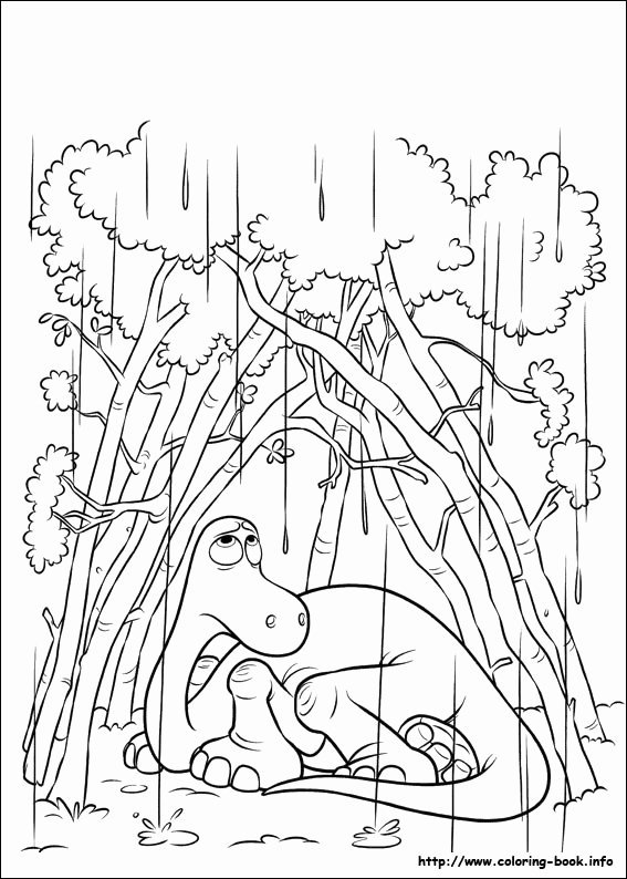 Good Dinosaur Coloring Pages Printable