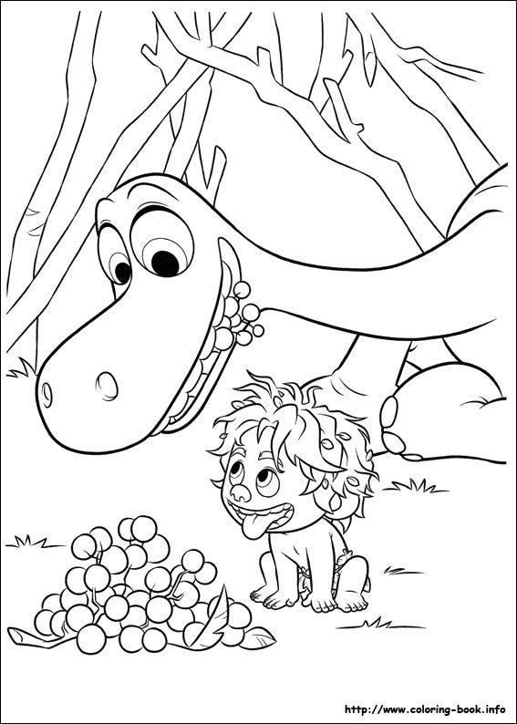 567x794 The Good Dinosaur Coloring Picture Color Me Pretty