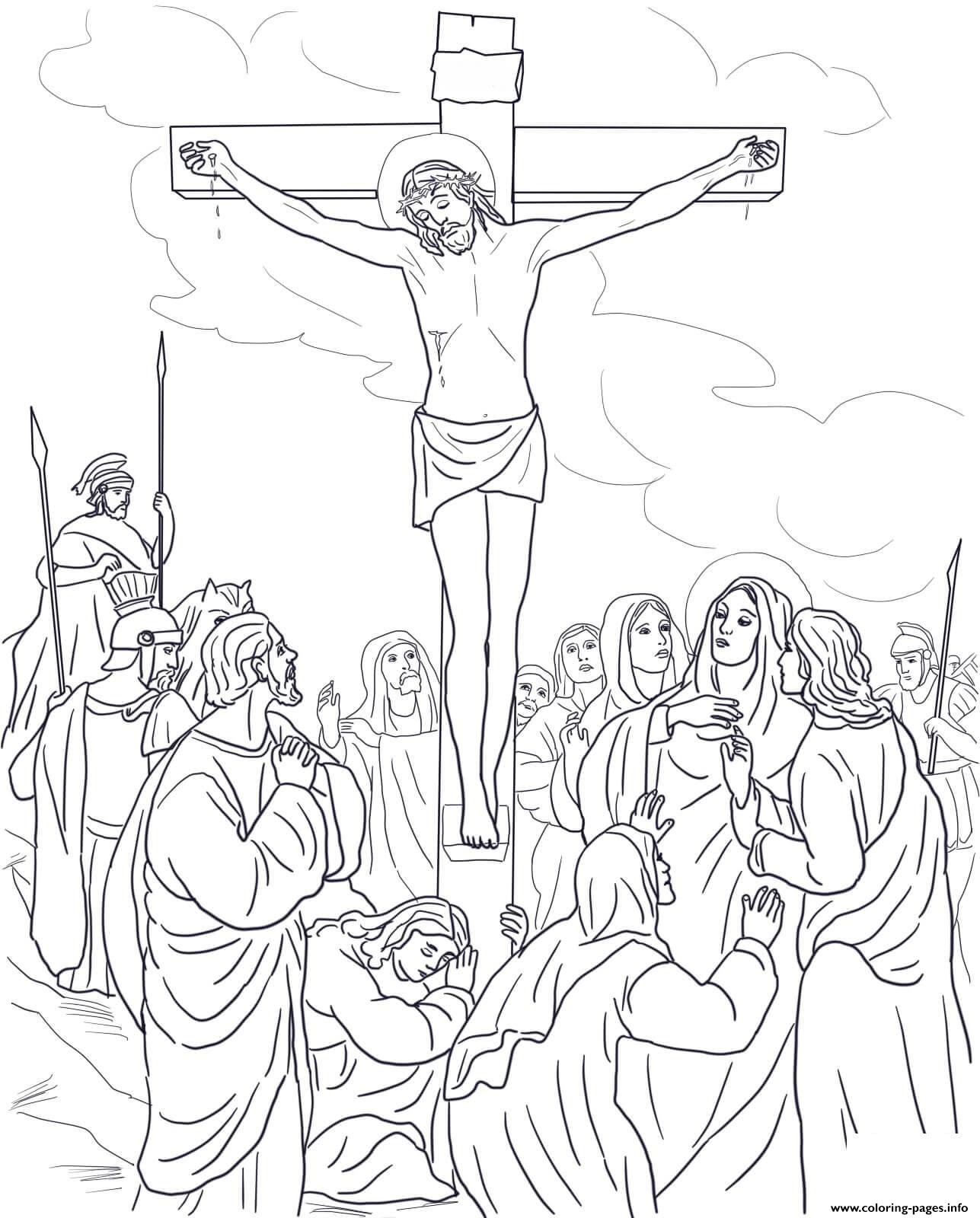 Good Friday Coloring Pages 1287x1600 Good Friday Coloring Pages
