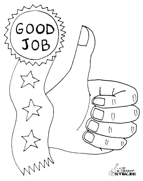 500x632 Good Coloring Pages Good Job Coloring Page Coloring Best