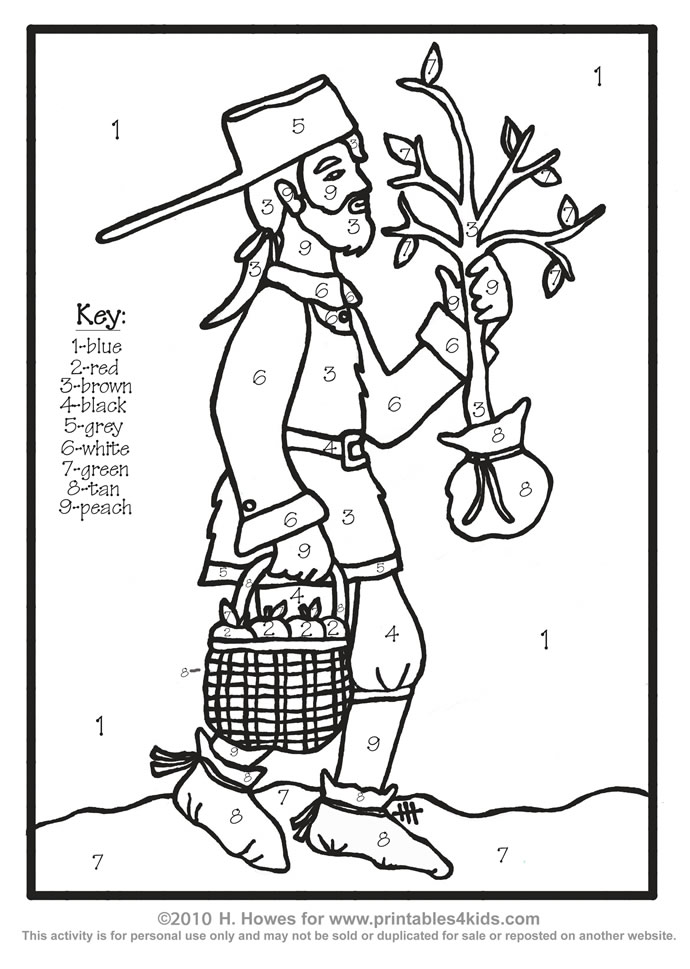 Ravishing Johnny Appleseed Coloring Page Colouring To Good Johnny 690x969 Ravishing Johnny Appleseed Coloring Page Colouring To Good Johnny
