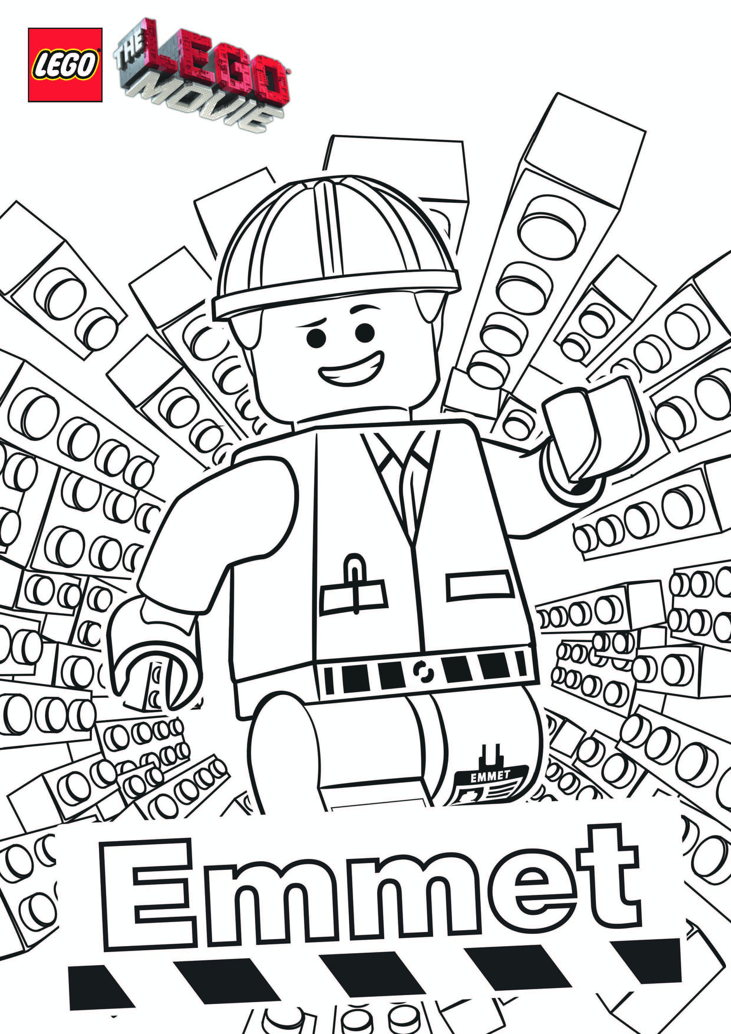 Unique Emmet Lego Movie Coloring Pages The Leg 2481x3508 Unique Emmet Lego Movie Coloring Pages The Leg