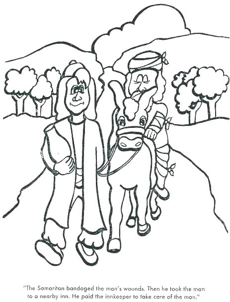 Good Samaritan Coloring Page at GetColorings.com | Free printable ...