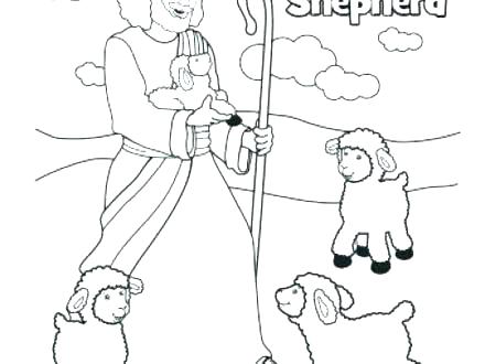 Good Shepherd Coloring Page at GetColorings.com | Free printable ...