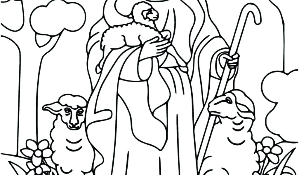 Good Shepherd Coloring Page Good Shepherd Coloring Pages Printable 1024x600 Good Shepherd Coloring Page Good Shepherd Coloring Pages Printable