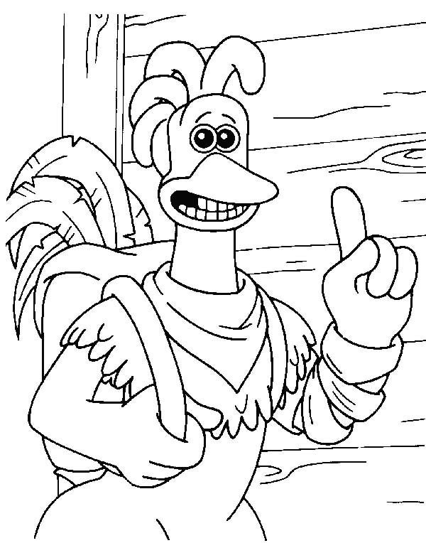 Rocky Rhodes Saying Goodbye In Chicken Run Coloring Pages Batch 600x764 Rocky Rhodes Saying Goodbye In Chicken Run Coloring Pages Batch
