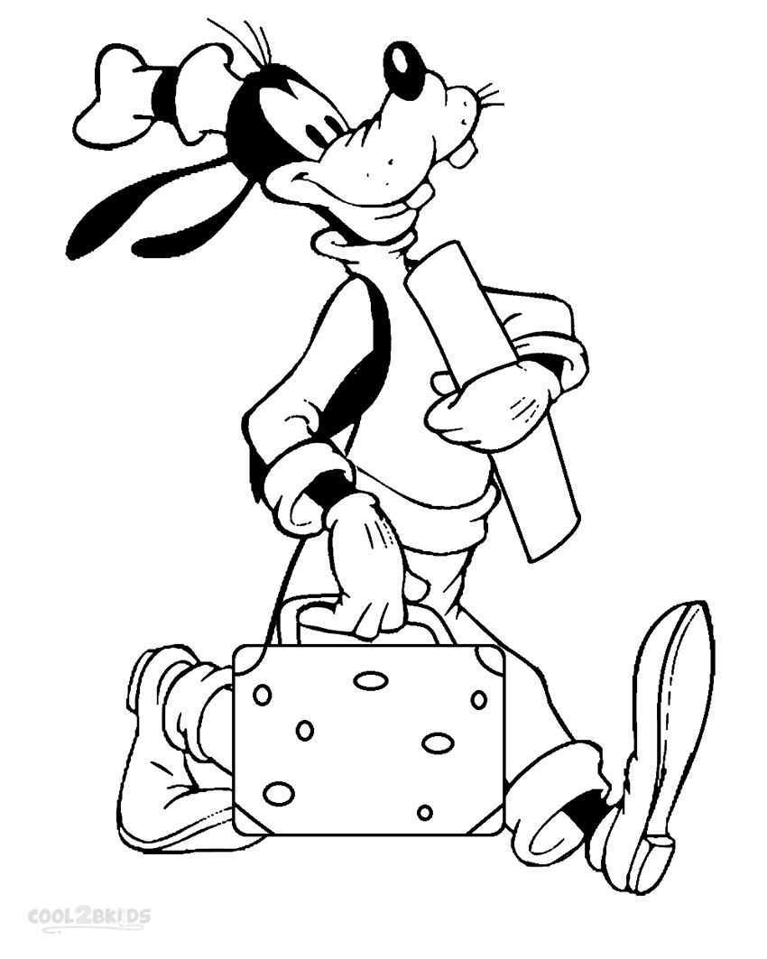 Goofy Coloring Pages On Goofy Coloring Pages 850x1063 Goofy Coloring Pages On Goofy Coloring Pages