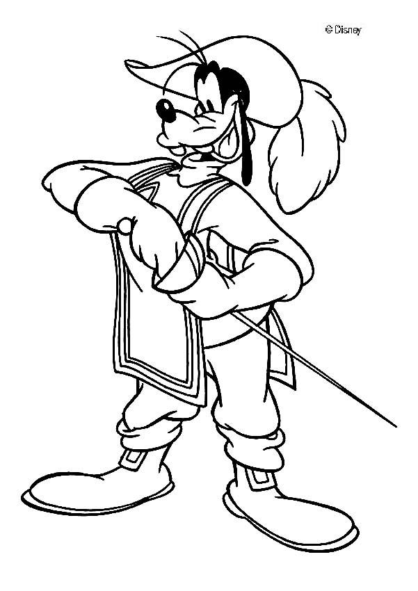 Goofy Coloring Book Pages 601x850 Goofy Coloring Book Pages