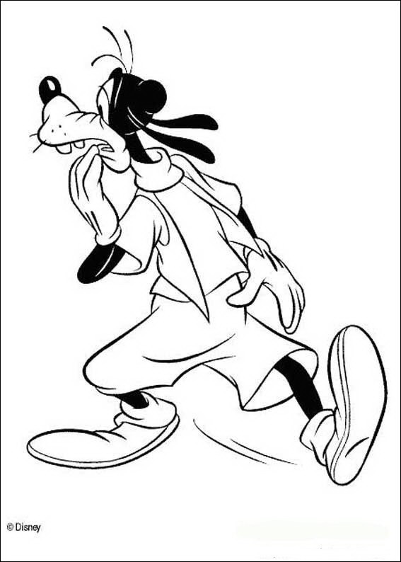Kids N 29 Coloring Pages Of Goofy 567x794 Kids N 29 Coloring Pages Of Goofy