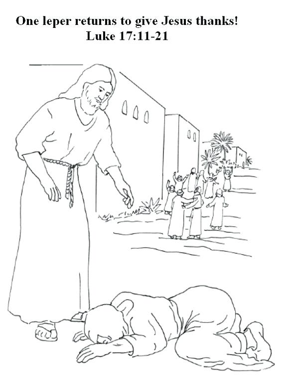 Jesus Heals 10 Lepers Coloring Page Heals Ten Lepers Coloring Page 588x762 Jesus Heals 10 Lepers Coloring Page Heals Ten Lepers Coloring Page