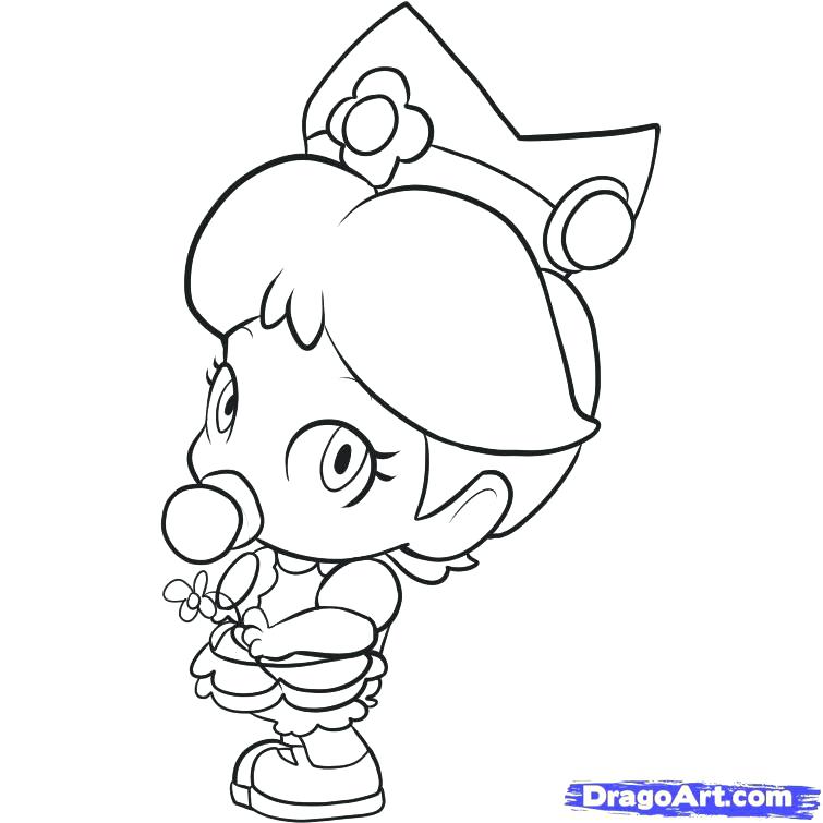 755x755 Outstanding Astonishing Goomba Coloring Pages Image Baby For All