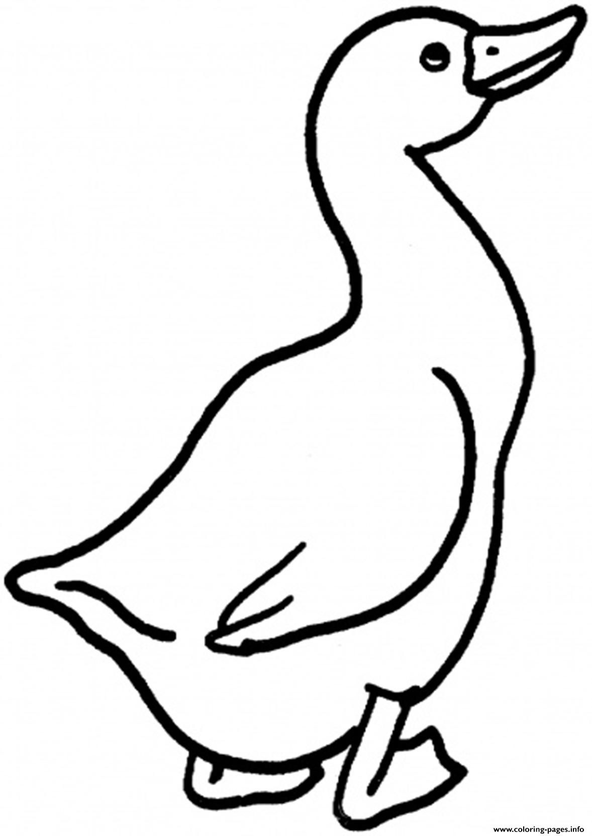 1178x1663 Print Goose Printable Animal S For Childrenae20 Coloring Pages