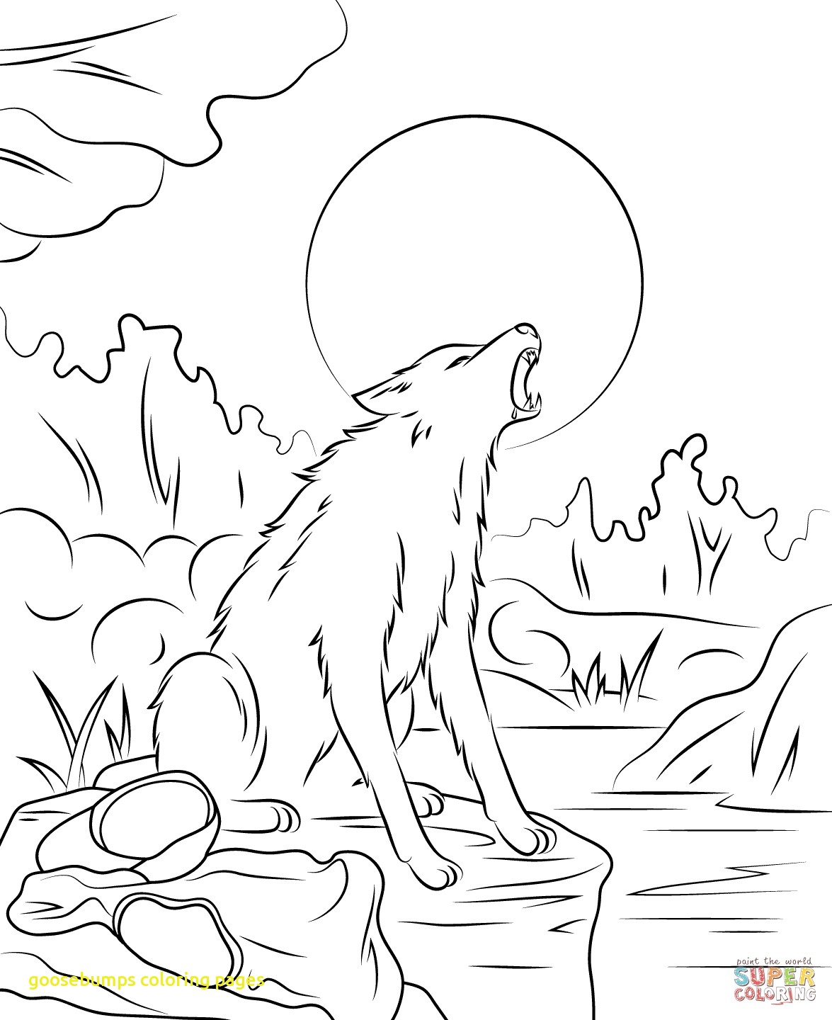 Goosebumps Coloring Pages With Goosebumps Coloring Pages 1175x1440 Goosebumps Coloring Pages With Goosebumps Coloring Pages