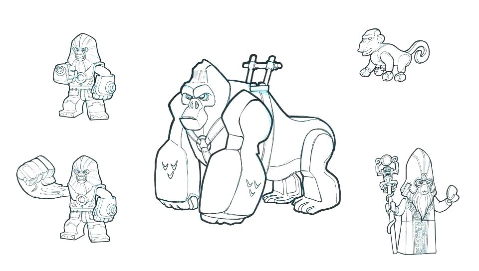 960x544 Gorilla Coloring Pages Gorilla Coloring Pages Trend Gorilla