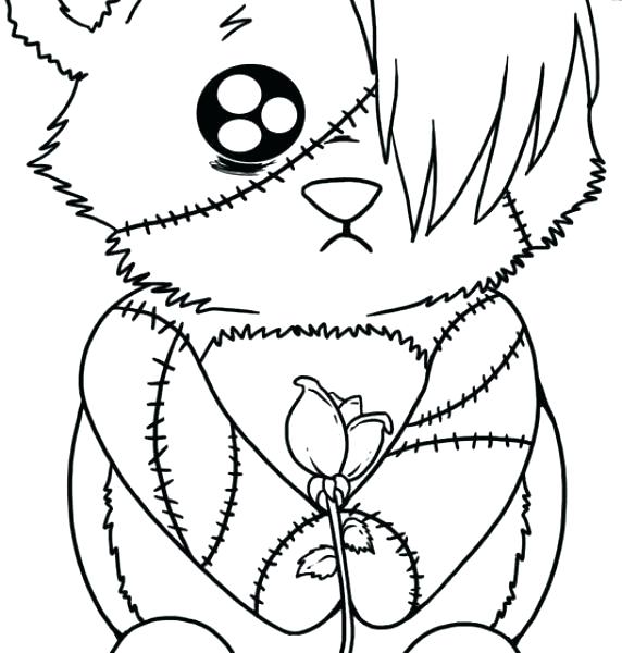 Gothic Coloring Pages Simple Coloring Pages Print To Kids Page 572x600 Gothic Coloring Pages Simple Coloring Pages Print To Kids Page