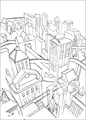 300x420 City Coloring Pages Click To See Printable Version Of Steampunk