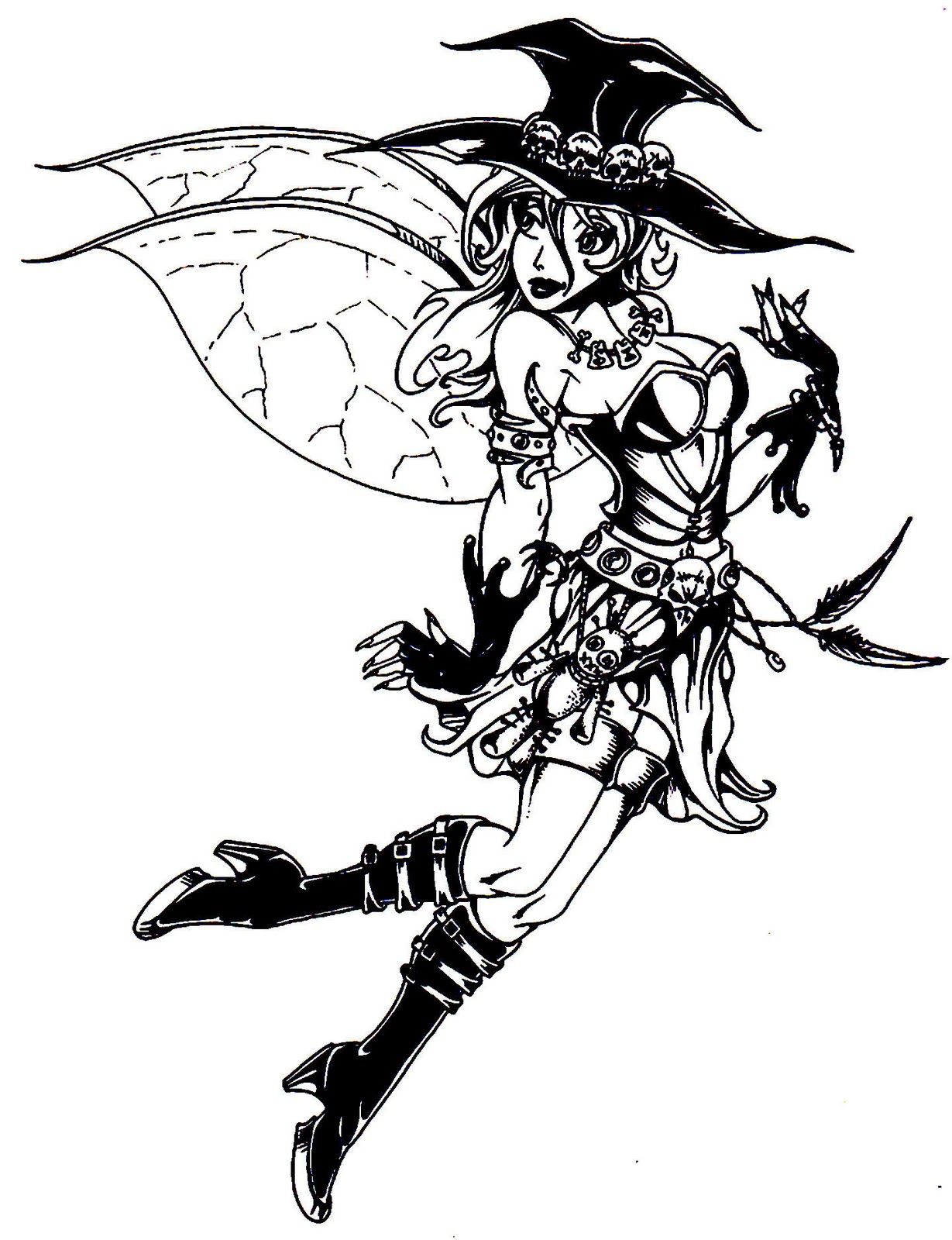 Adult Halloween Coloring Pages Halloween Colorings Fairies 1229x1600 Adult Halloween Coloring Pages Halloween Colorings Fairies