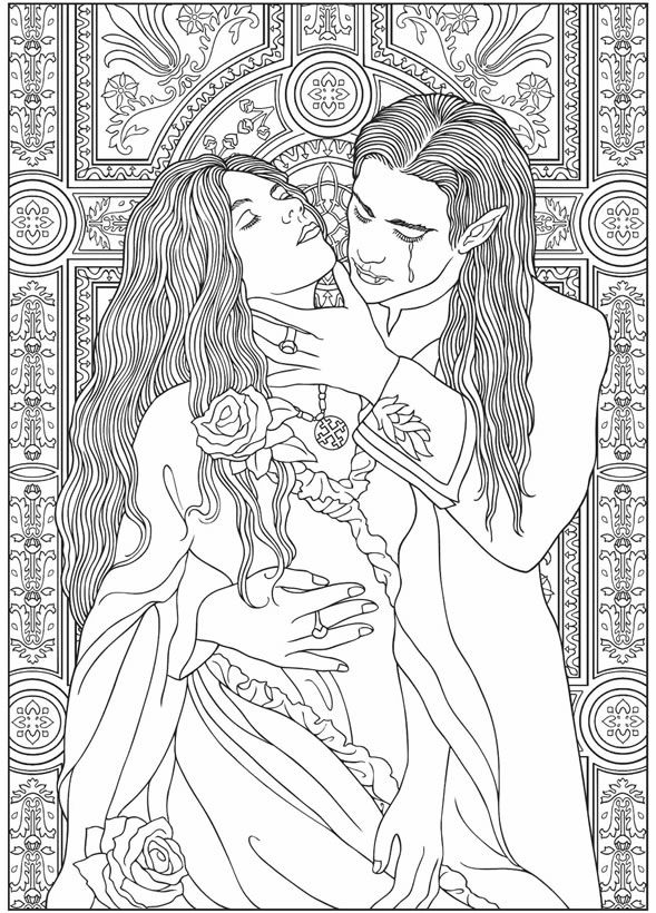 Gothic Coloring Pages