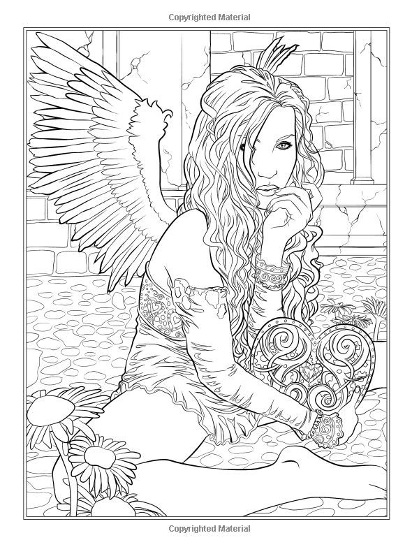 Selina Fenech Magical Christmas Coloring 600x783 Selina Fenech Magical Christmas Coloring