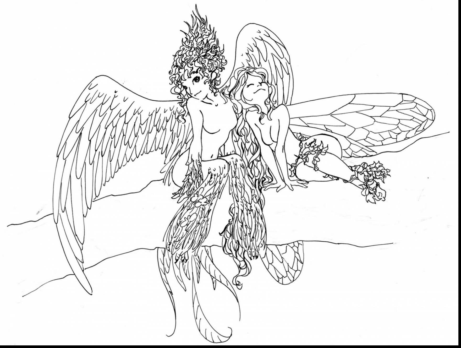 Appealing Astounding Fairy Coloring Pages For Adults 1760x1328 Appealing Astounding Fairy Coloring Pages For Adults