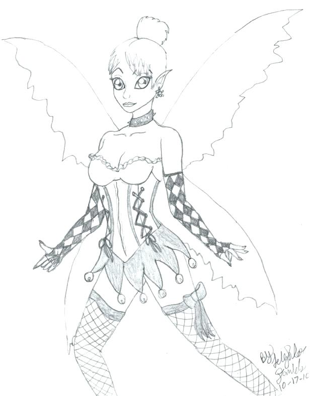 618x787 Gothic Coloring Pages Also Book Sketch Fairy Child By On Fairy