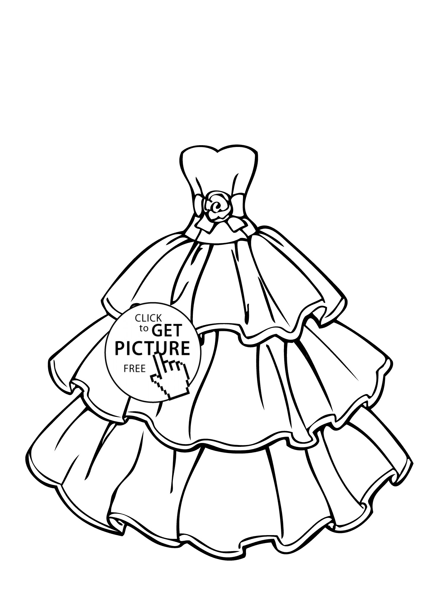 Free Dress Coloring Pages Printable Coloring For Kids 2018 1483x2079 Free Dress Coloring Pages Printable Coloring For Kids 2018