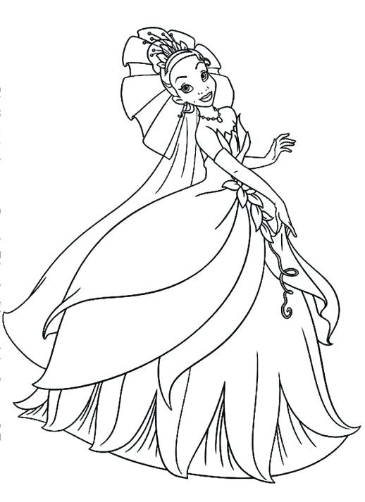 Wedding Dress Coloring Pages Coloring Page Dress Jasmine 518x713 Wedding Dress Coloring Pages Coloring Page Dress Jasmine