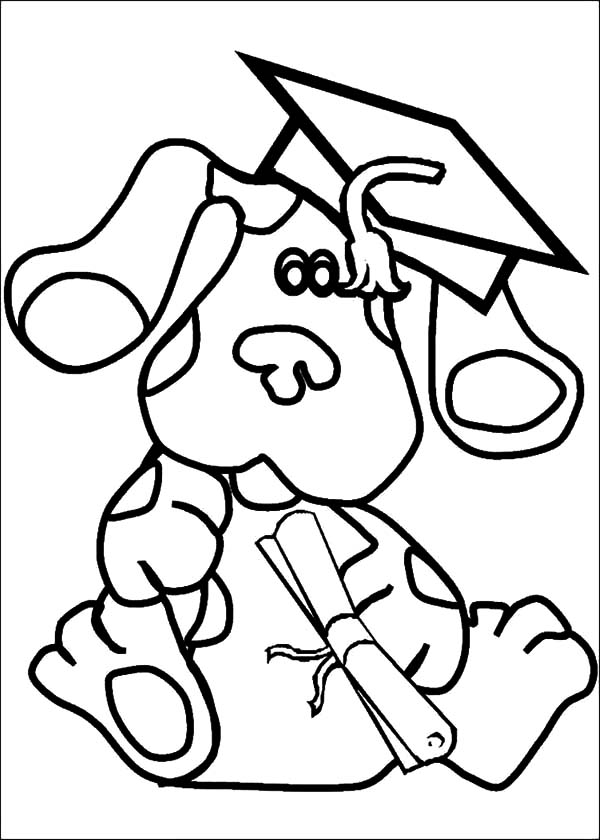 600x840 Blues Graduation Coloring Pages Color Luna