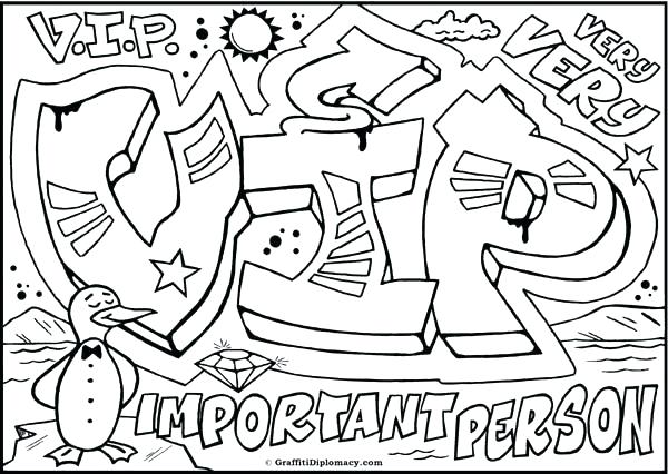 Multicultural Graffiti Free Coloring Pages New City Themes 600x426 Multicultural Graffiti Free Coloring Pages New City Themes