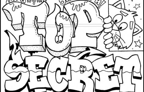 Graffiti Best Coloring Page Coloring Graffiti 470x300 Graffiti Best Coloring Page Coloring Graffiti