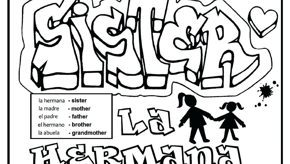 960x544 Printable Graffiti Coloring Pages Graffiti Pictures To Color Free