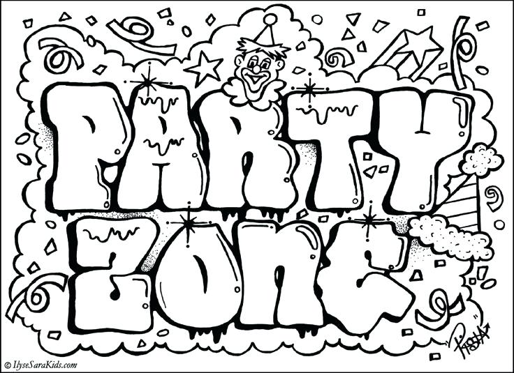 Printable Graffiti Colouring Pages Fresh Cool Graffiti Coloring 736x535 Printable Graffiti Colouring Pages Fresh Cool Graffiti Coloring