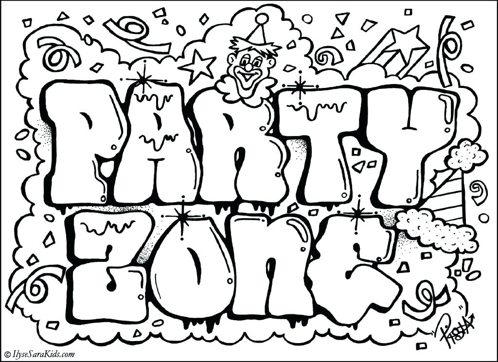 Printable Graffiti Letters Graffiti Coloring Page Graffiti Words 1024x745 Printable Graffiti Letters Graffiti Coloring Page Graffiti Words