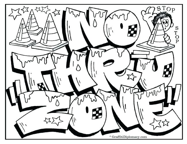 Graffiti Coloring Pages For Adults Printable Coloring Coloring 650x500 Graffiti Coloring Pages For Adults Printable Coloring Coloring