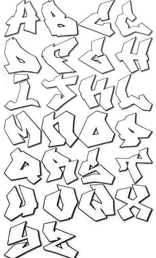 Graffiti Alfabet Styles 500x824 Graffiti Alfabet Styles