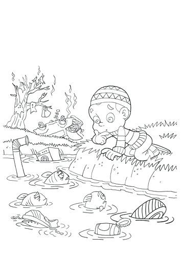 354x500 Air Pollution Coloring Pages Luxury Classroom Coloring Pages Free