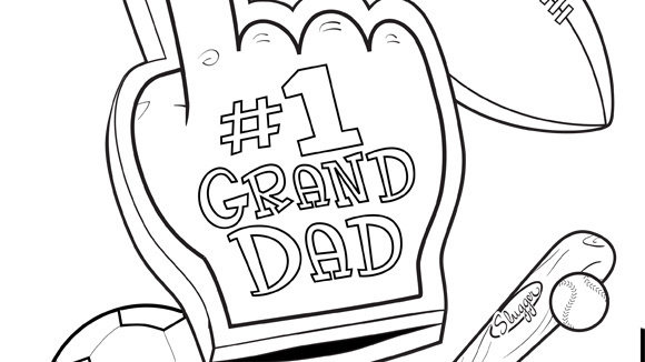 1 Grandpa Coloring Pages 580x326 1 Grandpa Coloring Pages