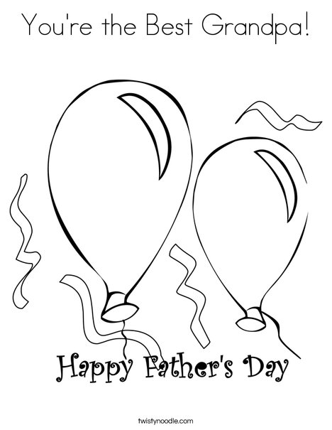 You'Re The Best Grandpa Coloring Page 468x605 You'Re The Best Grandpa Coloring Page