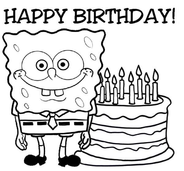 Happy Birthday Coloring Pages For Grandma Coloring Pages 600x556 Happy Birthday Coloring Pages For Grandma Coloring Pages