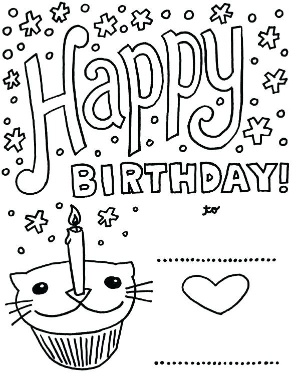 Happy Birthday Grandma Coloring Pages Happy Birthday Grandma 591x747 Happy Birthday Grandma Coloring Pages Happy Birthday Grandma