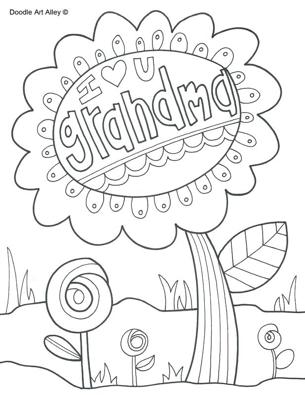 Grandma Coloring Pages I Love You Grandma Great Grandma Coloring 618x800 Grandma Coloring Pages I Love You Grandma Great Grandma Coloring