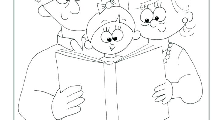 728x393 Grandparents Coloring Page Grand Grand Grandparents Day Coloring