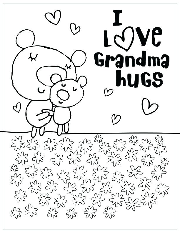 Grandma Coloring Pages Mothers Day Free Printable Coloring Pages 612x792 Grandma Coloring Pages Mothers Day Free Printable Coloring Pages