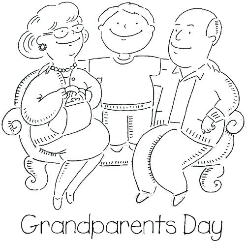 Grandparents Day 2015 Printable Coloring Pages Printable Coloring 500x490 Grandparents Day 2015 Printable Coloring Pages Printable Coloring