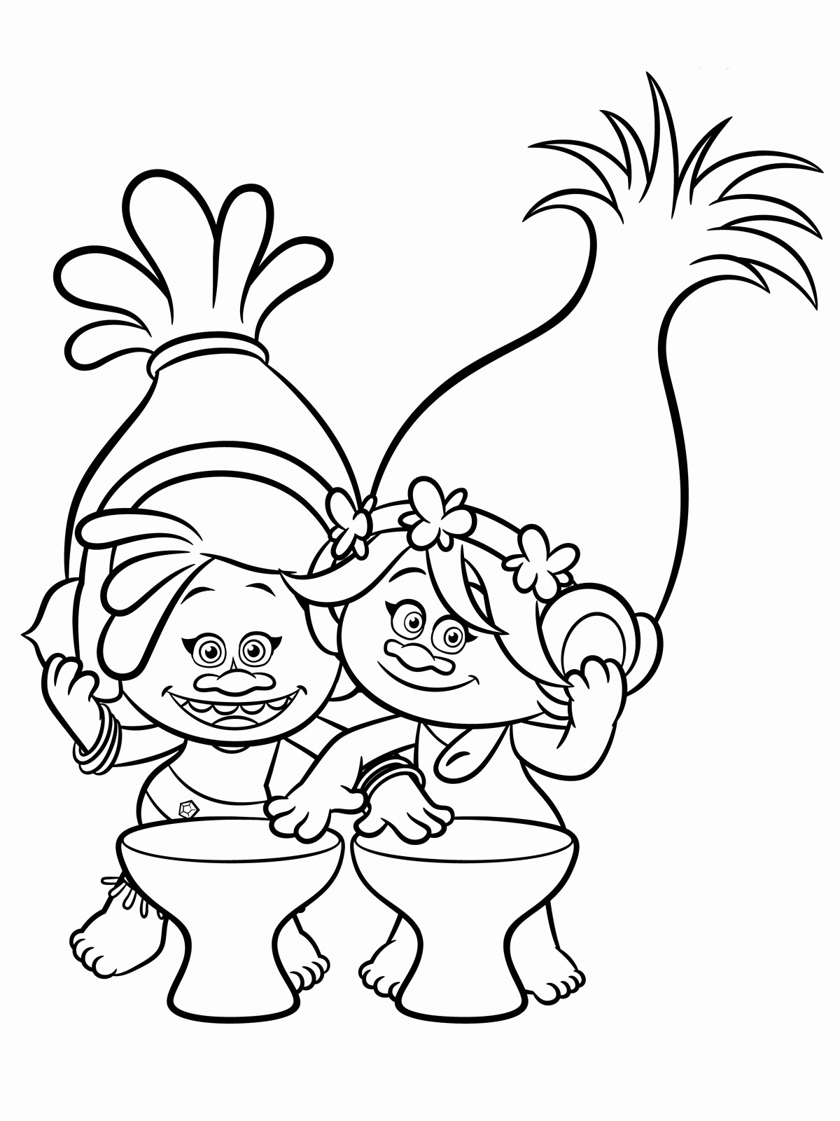 Coloring Pages Trolls Fresh Branch Amp Poppy From Trolls Coloring 1200x1600 Coloring Pages Trolls Fresh Branch Amp Poppy From Trolls Coloring