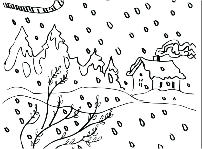 Snow Coloring Page Snowflake Coloring Page Graphic Unbelievable 827x609 Snow Coloring Page Snowflake Coloring Page Graphic Unbelievable