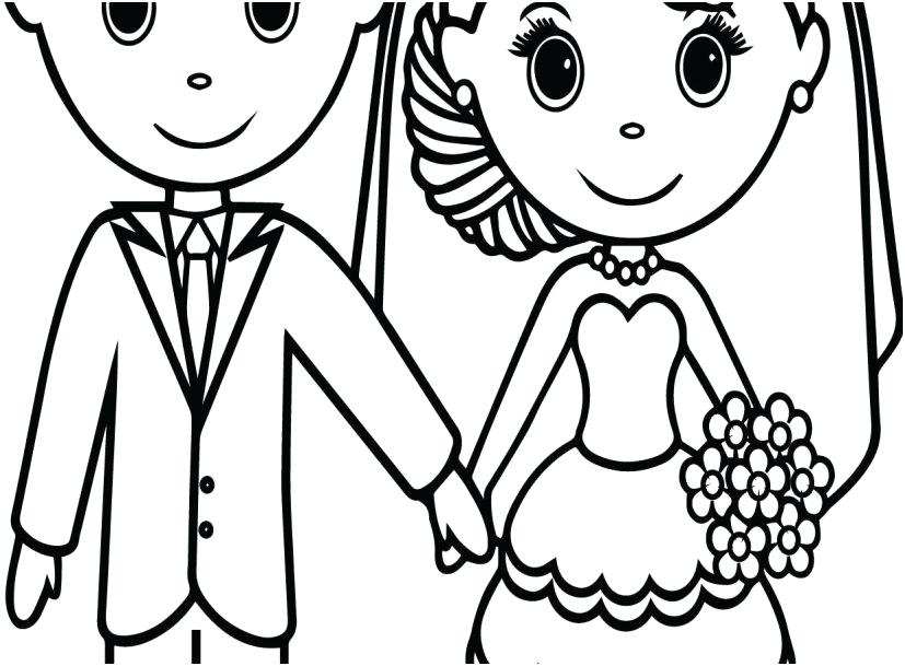 Wedding Coloring Book Printable Wedding Coloring Pages Graphic 827x609 Wedding Coloring Book Printable Wedding Coloring Pages Graphic