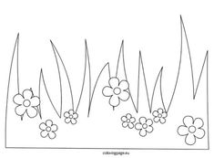 Grass And Flowers Colouring Pages A4 Grasses 235x173 Grass And Flowers Colouring Pages A4 Grasses