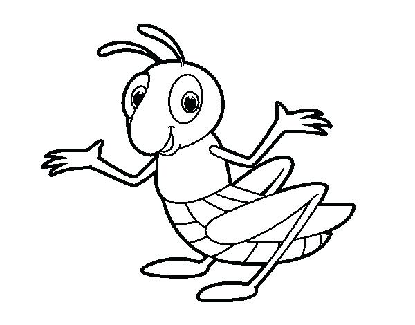 600x470 Grasshopper Coloring Pages Grasshopper Coloring Page Google Ant
