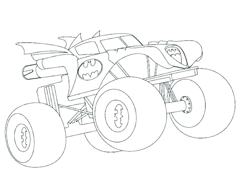 948x731 Monster Truck Coloring Pages Grave Digger Plus Monster Truck